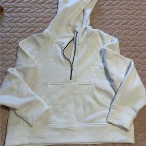 Amazon White Hoodie Sweatshirt